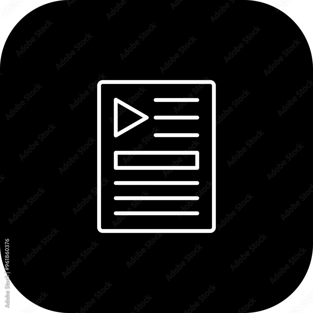 Movie Poster Vector Icon Design Movie Poster Vector Icon Design