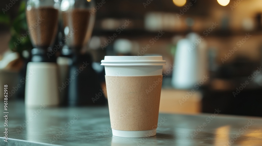Cozy Morning Coffee Break in Cafe Restaurant Cozy Morning Coffee Break in Cafe Restaurant