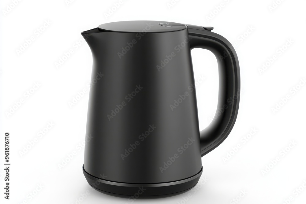 Sleek black electric kettle for modern kitchens Sleek black electric kettle for modern kitchens