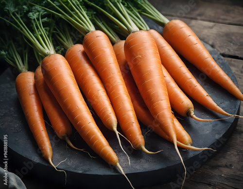 fresh carrots advertising image photo