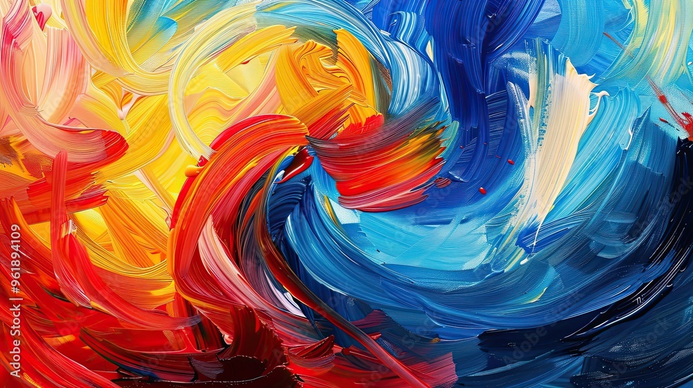 Fauvist-inspired background with bold brushstrokes vibrant colors and textured swirling patterns Fauvist-inspired background with bold brushstrokes vibrant colors and textured swirling patterns