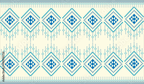 Beautiful fabric patterns Native ethnic patterns can be used to knit shawls, curtains, blankets, sarongs, and yarn for all types of clothing including wall coverings.
