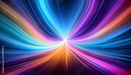  Abstract pastel light streaks creating a vibrant gradient design. _1(261)