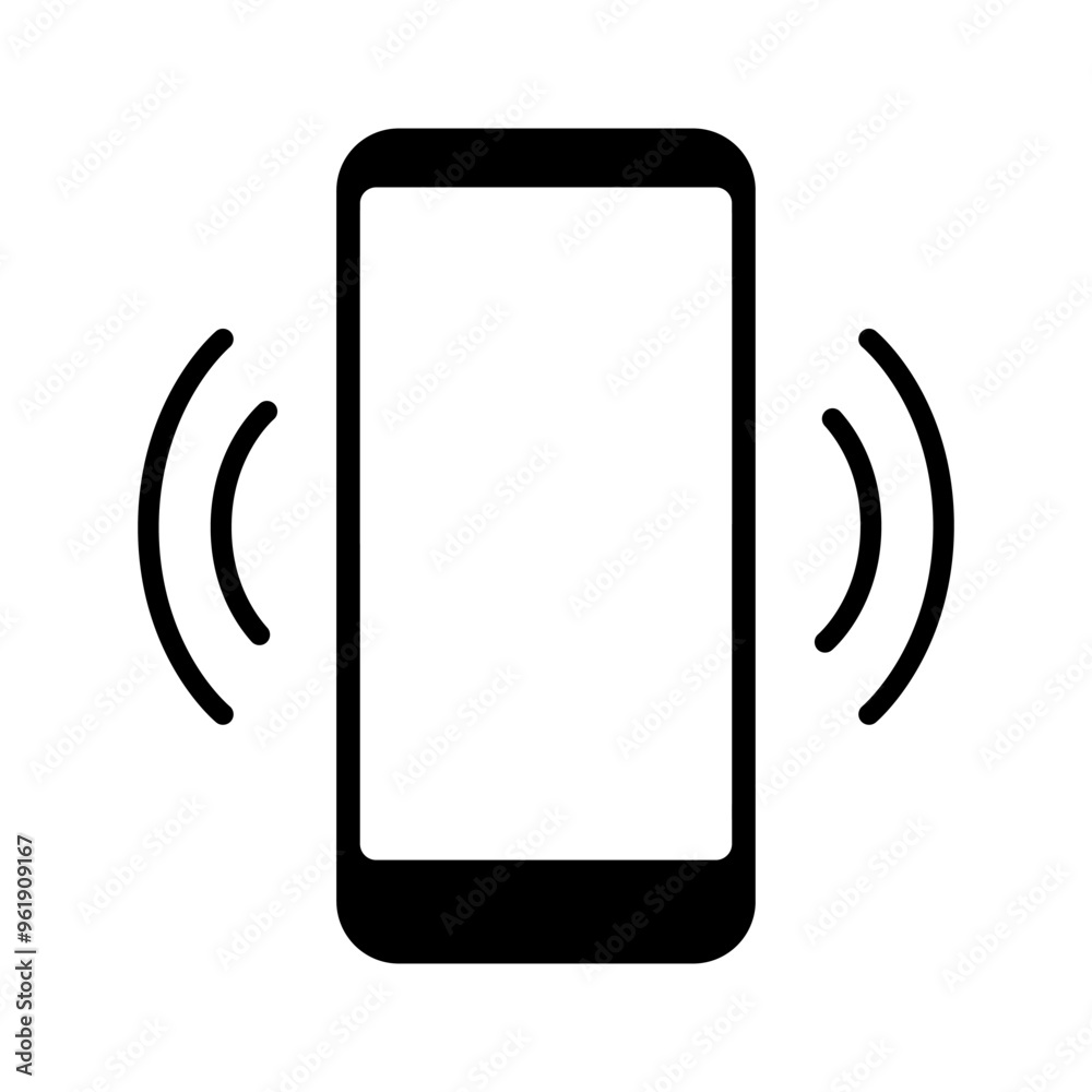 Black Ringing phone Icons, Isolate vibrating smart phone, Mobile symbol, illustration in Modern minimal style for App, Website and Banner, Graphic elements, Vector stock (Editable) Black Ringing phone Icons, Isolate vibrating smart phone, Mobile symbol, illustration in Modern minimal style for App, Website and Banner, Graphic elements, Vector stock (Editable)