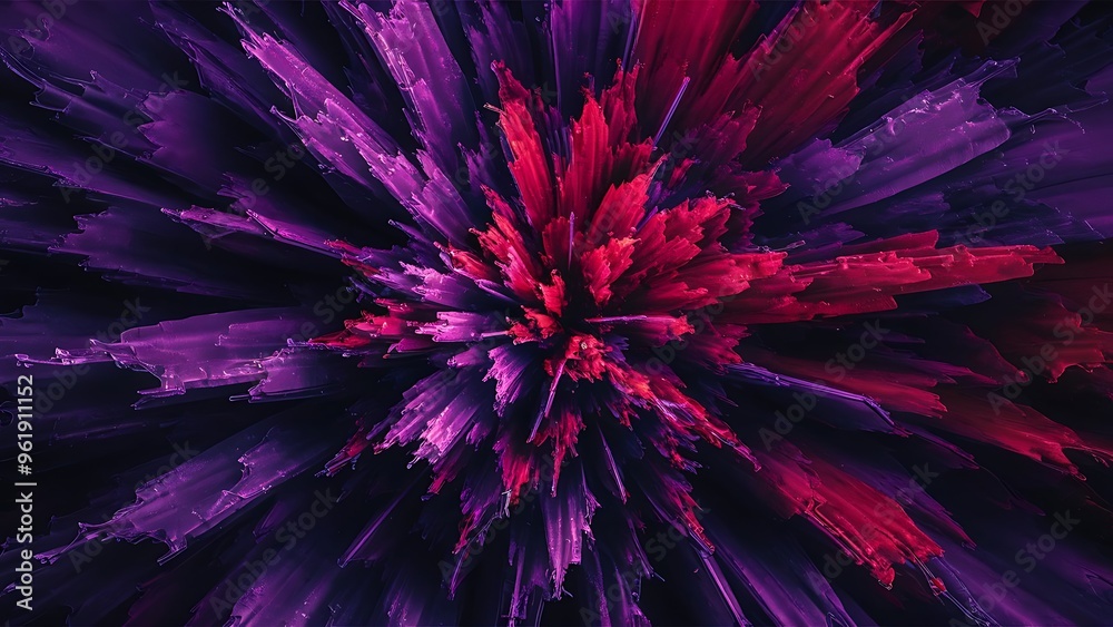 Obraz premium Spectacular abstract purple and red color texture
