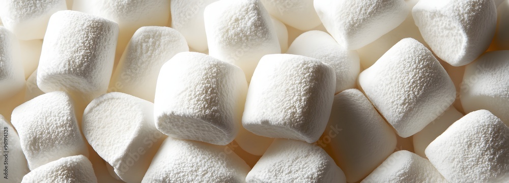 94. Fluffy marshmallow with airy, soft texture 94. Fluffy marshmallow with airy, soft texture