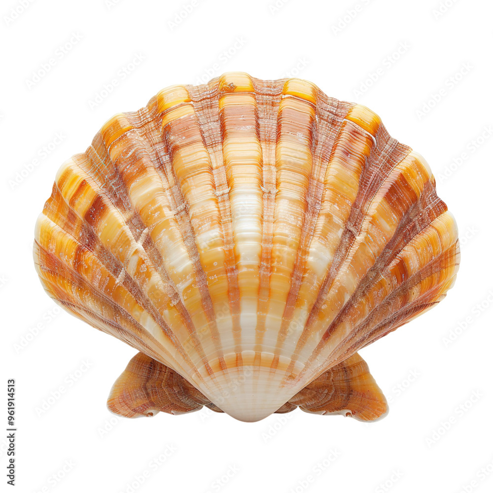 Obraz premium seashell isolated on white
