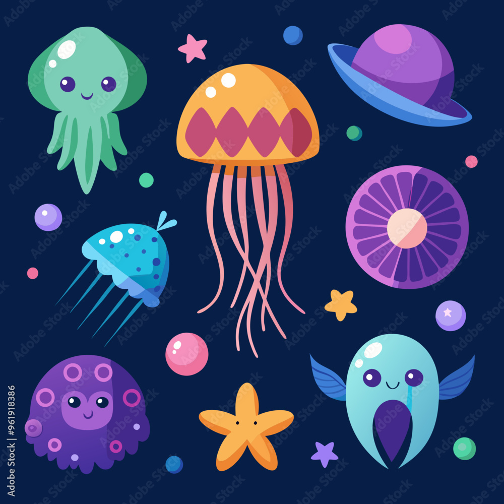 pattern with octopus pattern with octopus