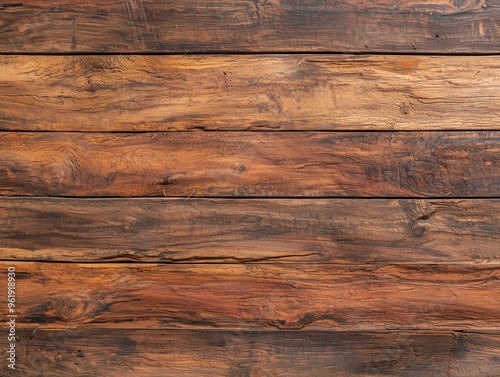 Wide Planks of Reclaimed Wood, Featuring Natural Grain and Aging Details, Perfect for Eco-Friendly Designs, Rustic Projects, or Sustainable Material Concepts photo