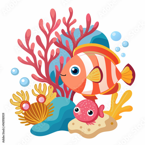 fish in the water