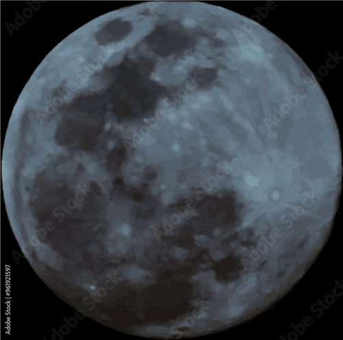 moon in the night