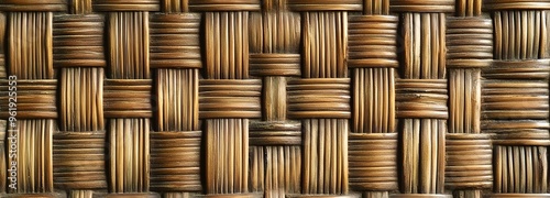 87. Textured rattan with visible woven patterns