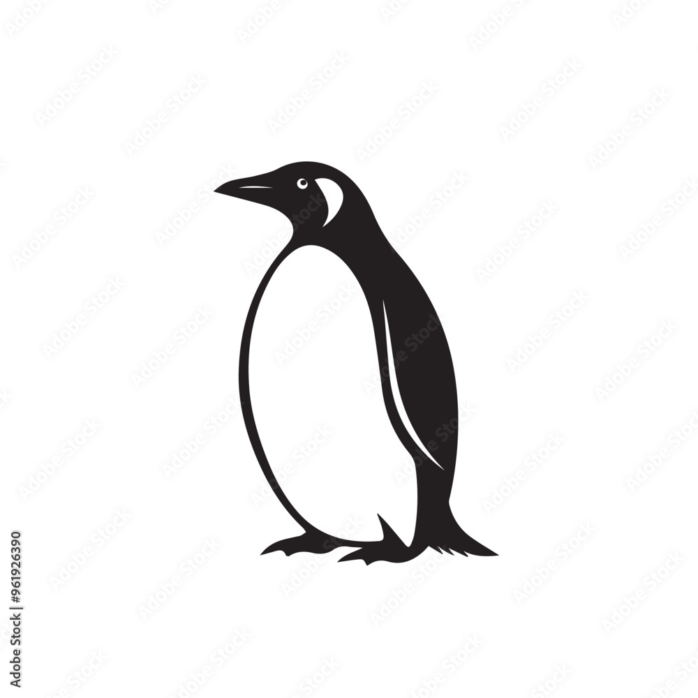Penguin in cartoon, doodle style . Image for t-shirt, web, mobile apps and ui. Isolated 2d vector illustration in logo, icon, sketch style, Eps 10, black and white. AI Generative Penguin in cartoon, doodle style . Image for t-shirt, web, mobile apps and ui. Isolated 2d vector illustration in logo, icon, sketch style, Eps 10, black and white. AI Generative