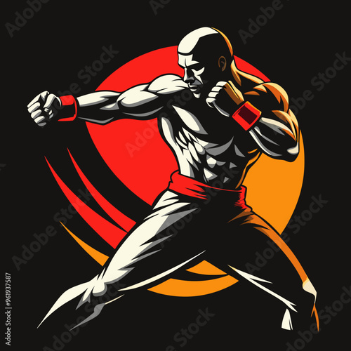 martial arts fighter