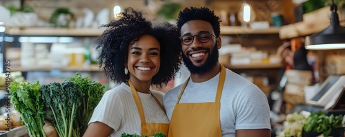 Young Couple Embracing Sust...