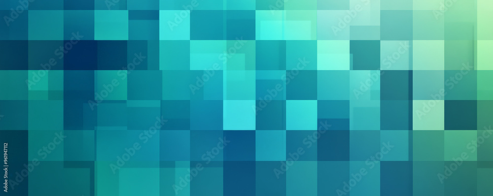 A calming blue and green geometric pattern with layered squares and rectangles, forming a serene gradient effect. A calming blue and green geometric pattern with layered squares and rectangles, forming a serene gradient effect.