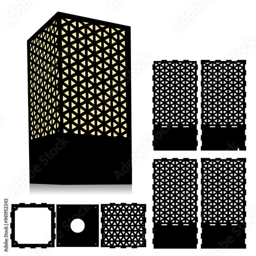 Japanese traditional lamp plans