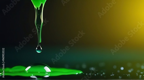 dripping slime banner