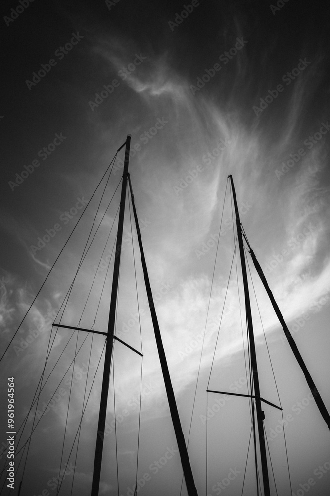 Obraz premium ship in the sea