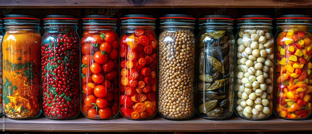 Strategic Emergency Food Reserves for Crisis Situations, blank space on right for text