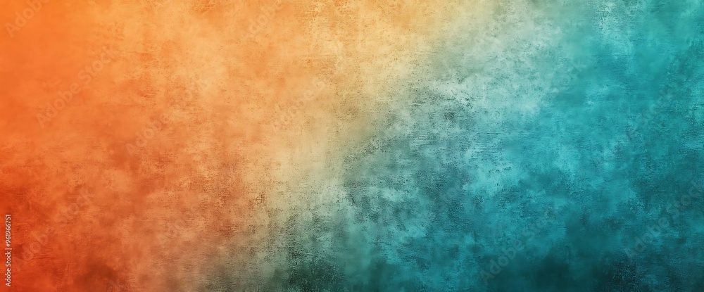 Blue and orange grunge background with space for text or image. Blue and orange grunge background with space for text or image.