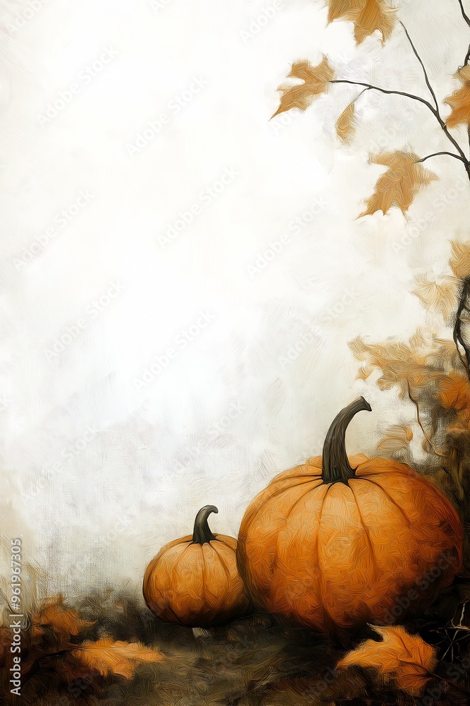 two pumpkins sitting ground woods trend pristine quality acrylic inspiring oil chalk drawing wall two pumpkins sitting ground woods trend pristine quality acrylic inspiring oil chalk drawing wall