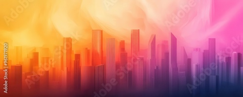 Wallpaper Mural Heatmap representing UV radiation levels in a city, with color gradients from light yellow to dark purple Torontodigital.ca