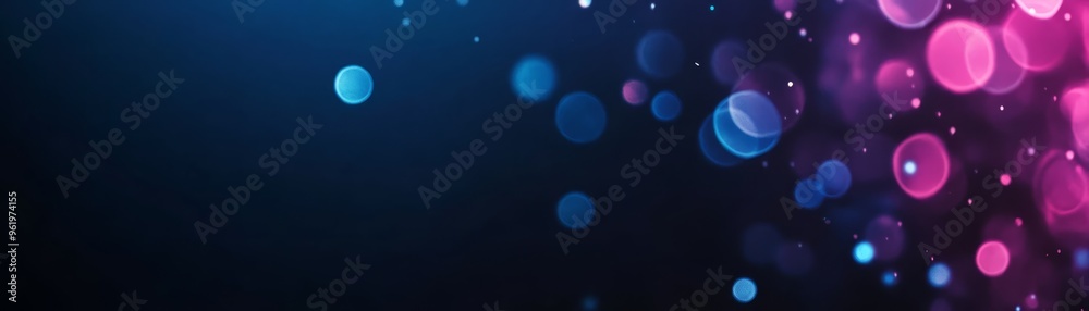 Abstract Purple and Blue Bokeh Background Abstract Purple and Blue Bokeh Background