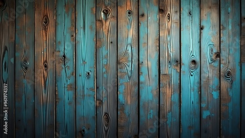 Old, grungy, colorful wood background