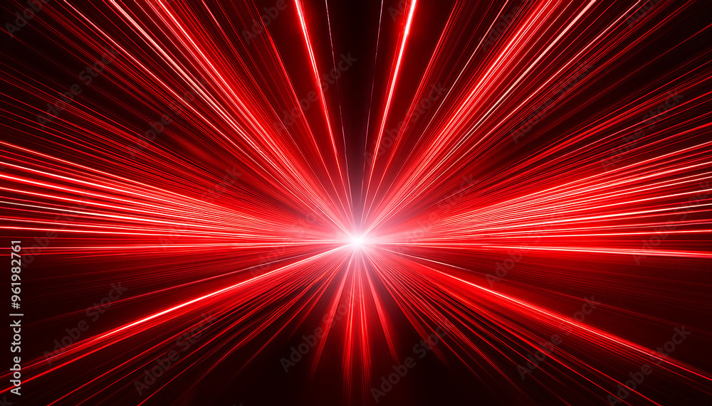 Radiant red laser beams converging in a dramatic abstract background. _1(777) Radiant red laser beams converging in a dramatic abstract background. _1(777)