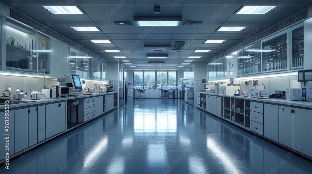 Modern Laboratory Interior Modern Laboratory Interior