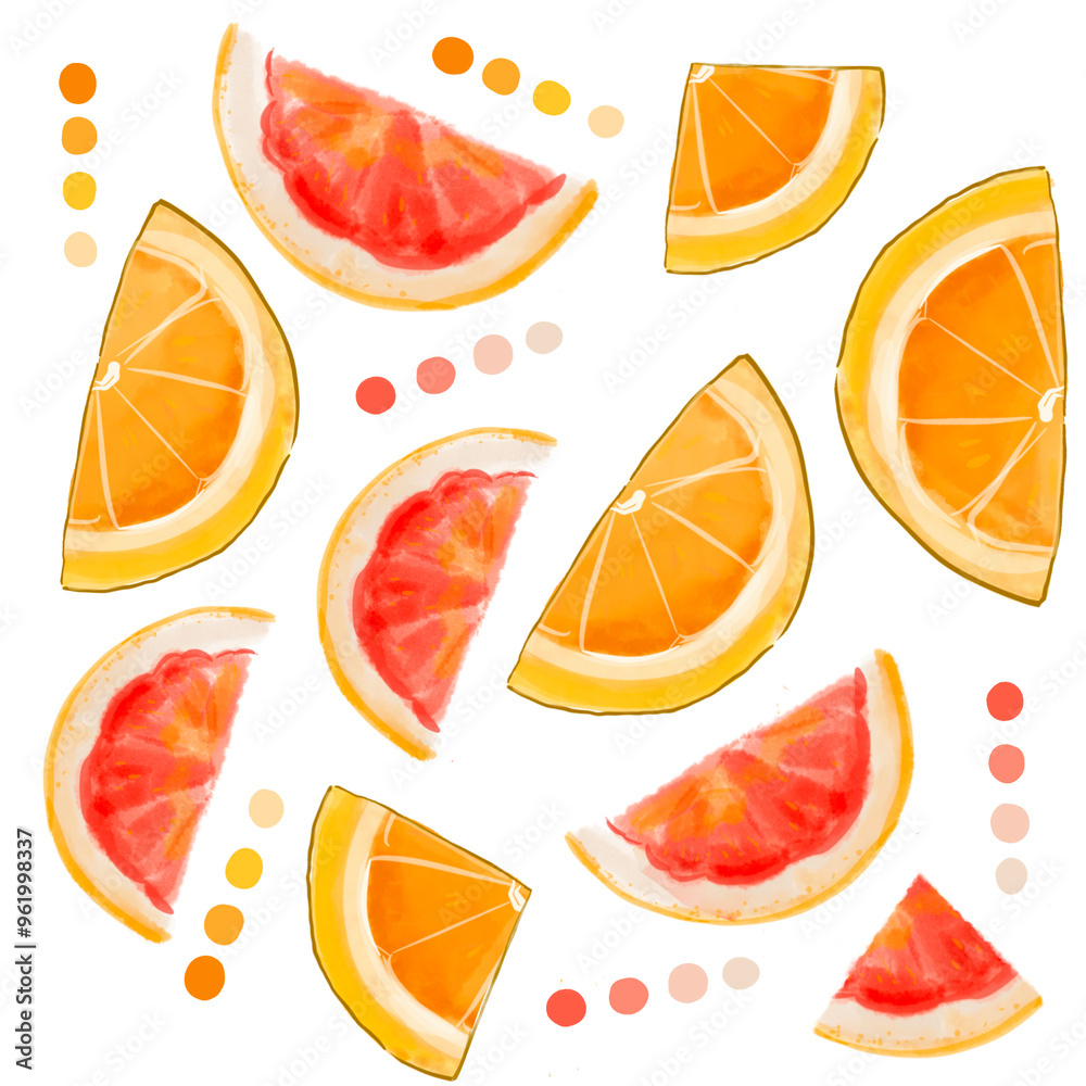 seamless pattern with fruits seamless pattern with fruits