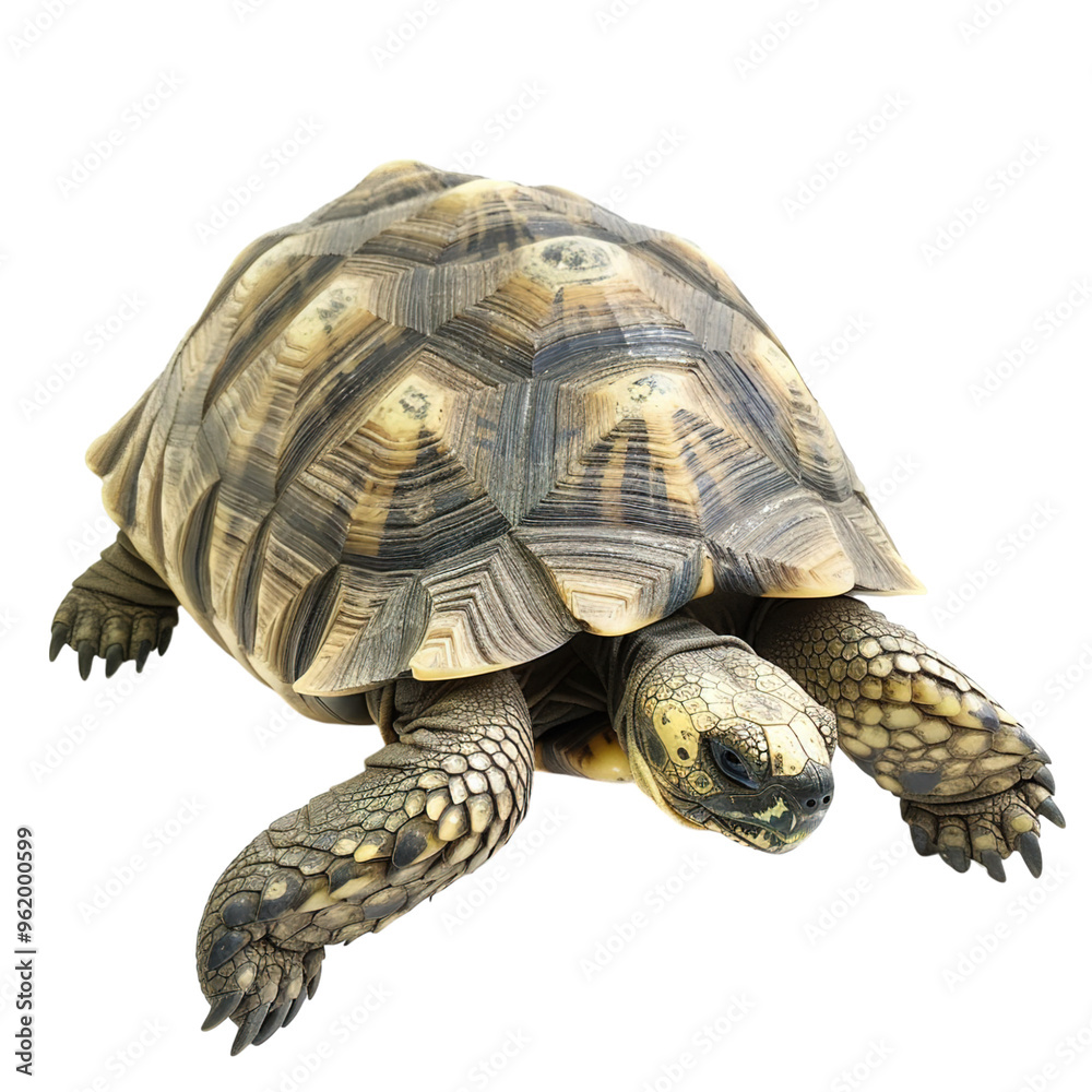 Fototapeta premium turtle on a white background
