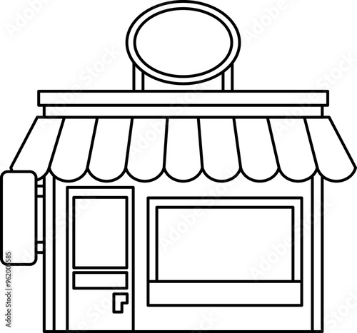 Shopping Store Lined