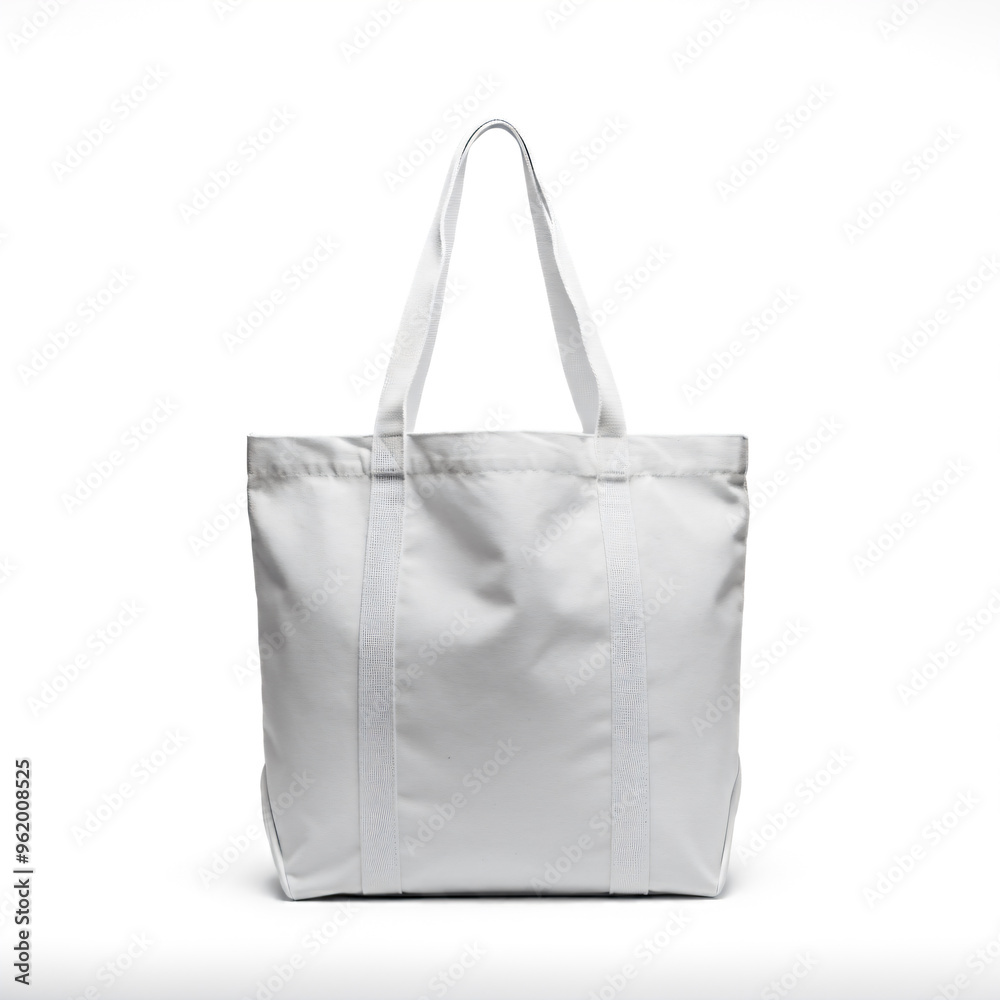 White blank tote bag design shopping handbag shoulder bag mock up isolated in white background White blank tote bag design shopping handbag shoulder bag mock up isolated in white background