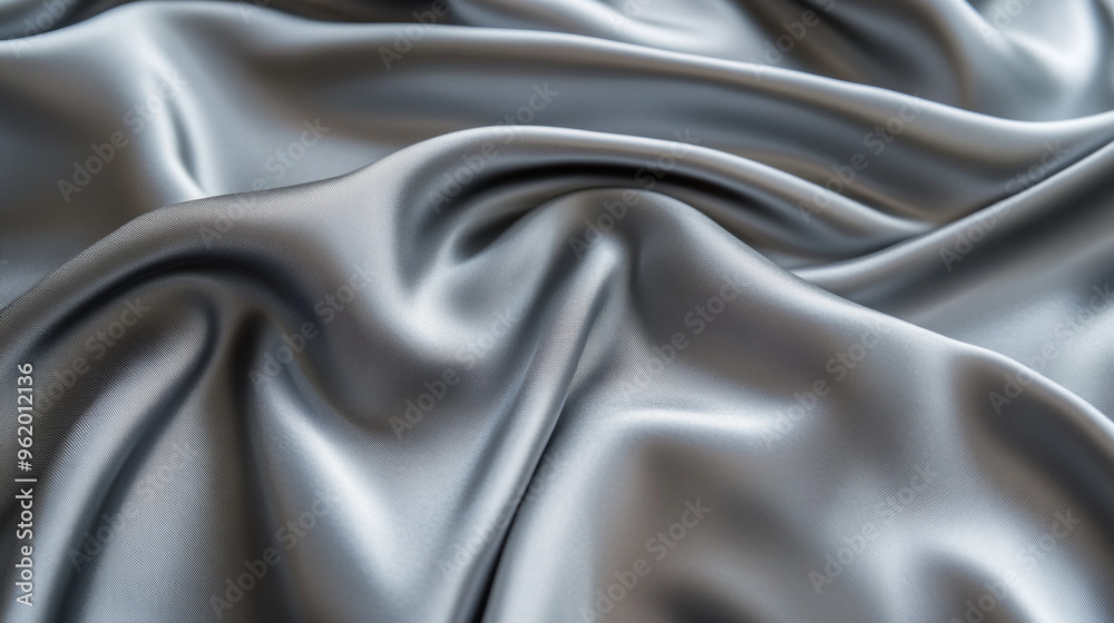 The soft, gray silk feels cool and smooth like a moonlit stream. It shimmers gently as light plays on its surface. The soft, gray silk feels cool and smooth like a moonlit stream. It shimmers gently as light plays on its surface.