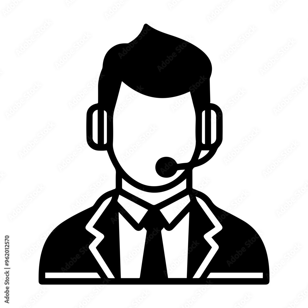 Call center operator avatar icon Call center operator avatar icon