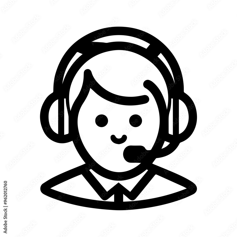 Call center operator avatar icon Call center operator avatar icon