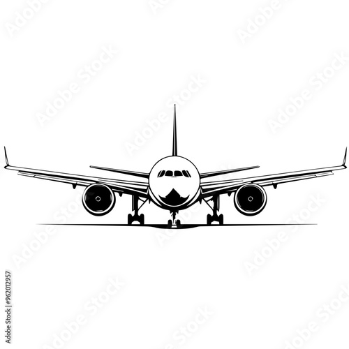 Airplane Vector