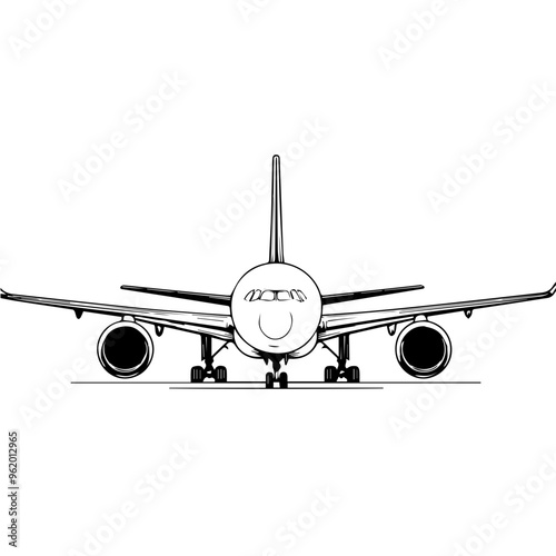 Airplane Vector