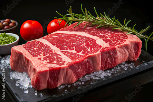 Original japanisches Wagyu Beef, Generative AI photo