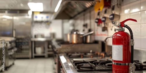 Fire extinguishers in restaurant kitchens, safety regulations
