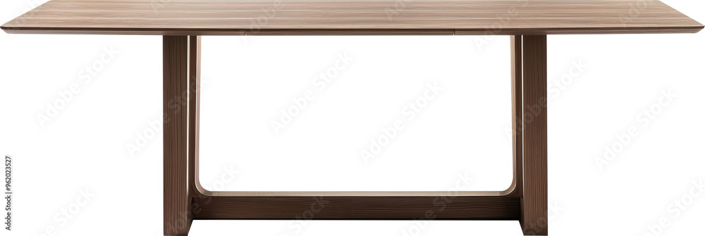 Wooden table with unique legs Wooden table with unique legs