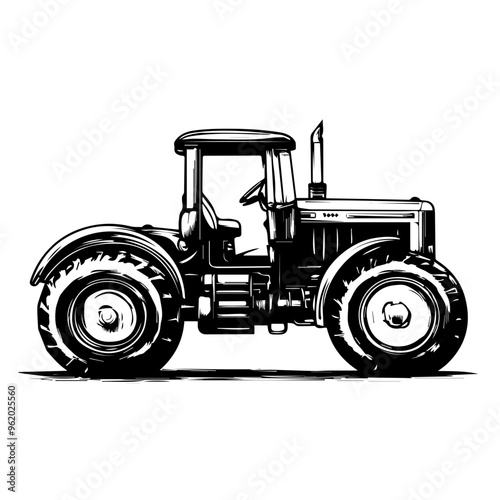 Tractor Vector