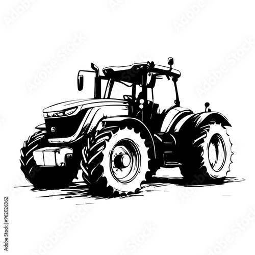 Tractor Vector