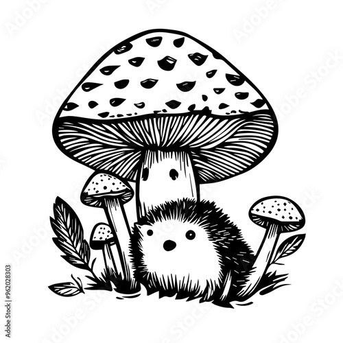 Mushroom Vector