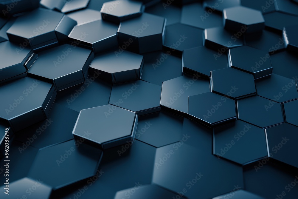 Futuristic Hexagonal Mosaic Abstract Background for Modern Design Concepts Futuristic Hexagonal Mosaic Abstract Background for Modern Design Concepts