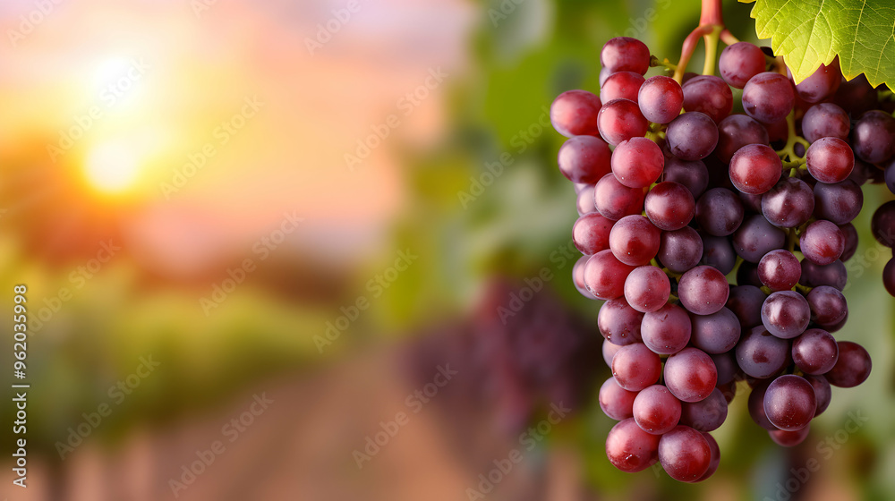 Sun Drenched Vineyard Vibrant Clusters Rip Sun Drenched Vineyard Vibrant Clusters Rip
