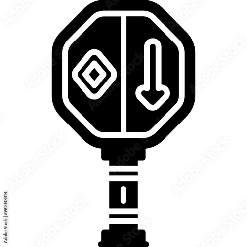 HOV Lane Sign Icon