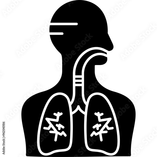 Respiratory System Icon